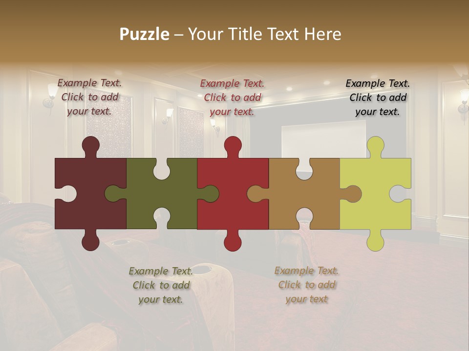 Home Carpet Living PowerPoint Template