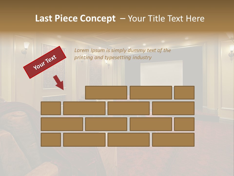 Home Carpet Living PowerPoint Template