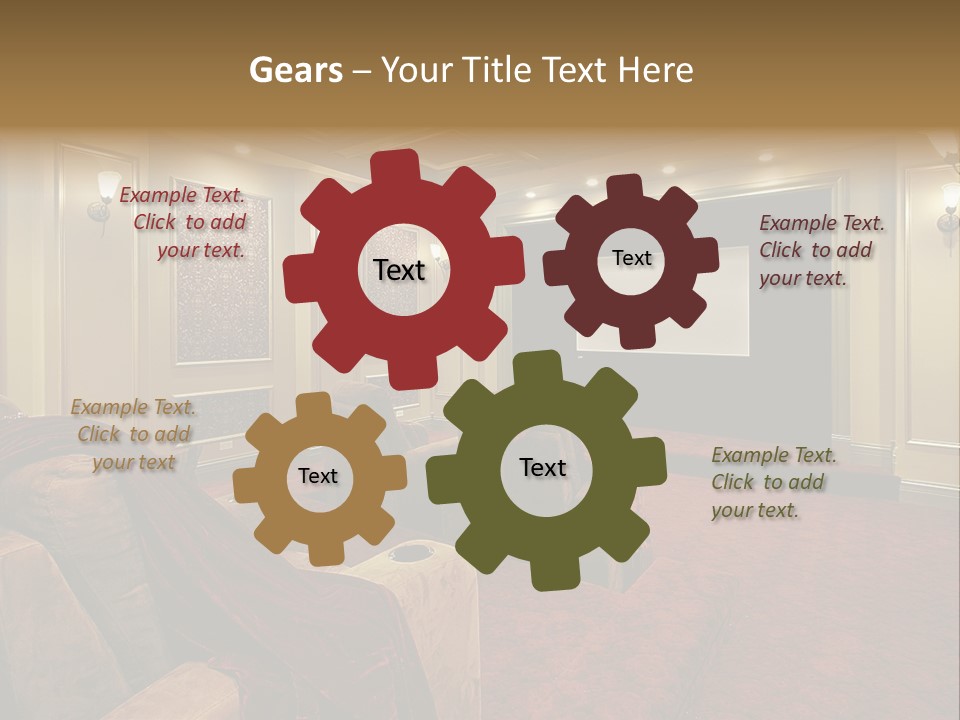 Home Carpet Living PowerPoint Template