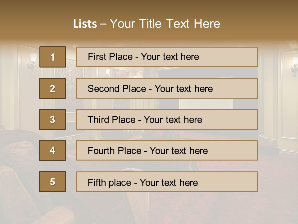 Home Carpet Living PowerPoint Template