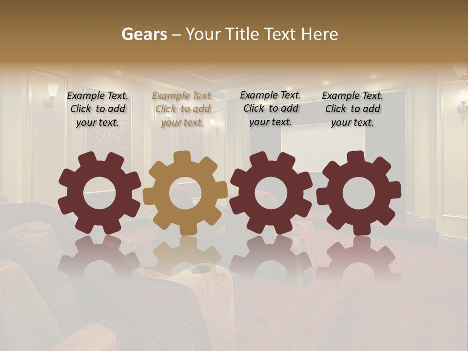 Home Carpet Living PowerPoint Template