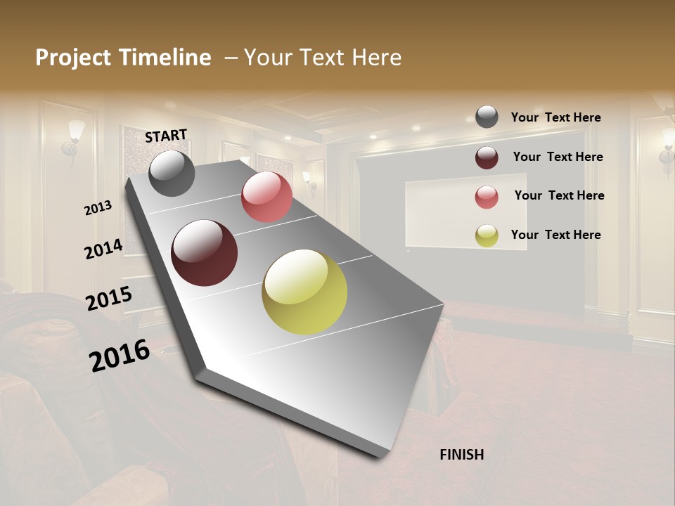Home Carpet Living PowerPoint Template