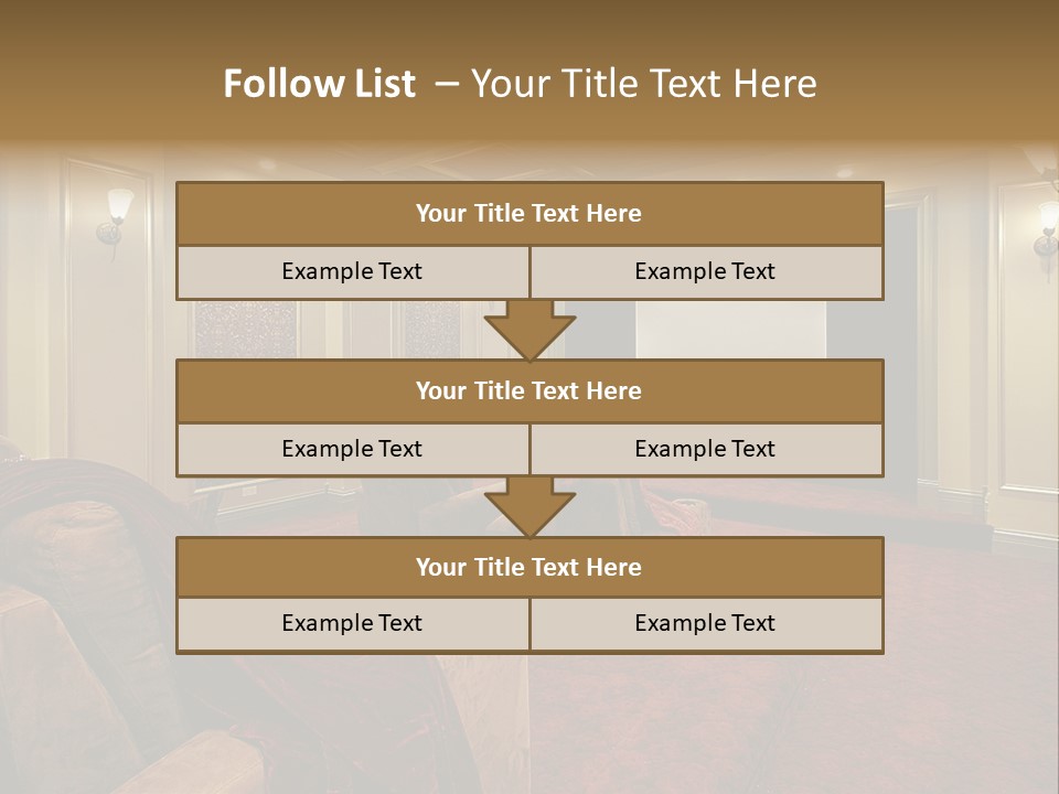 Home Carpet Living PowerPoint Template