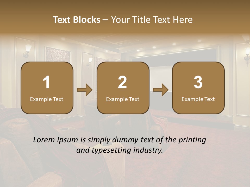 Home Carpet Living PowerPoint Template