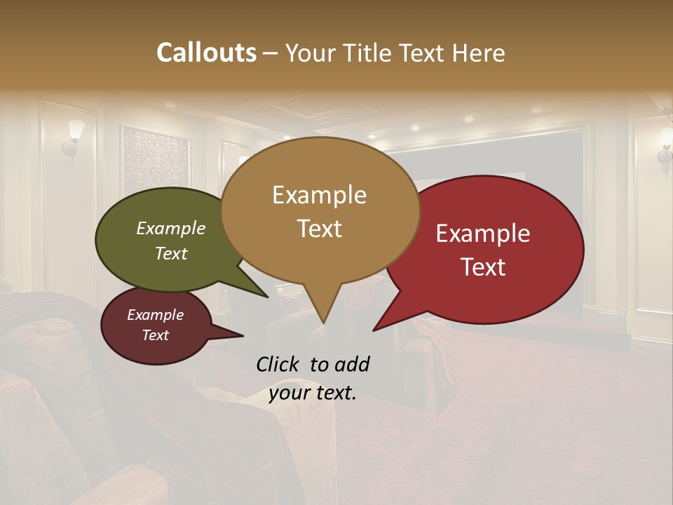 Home Carpet Living PowerPoint Template