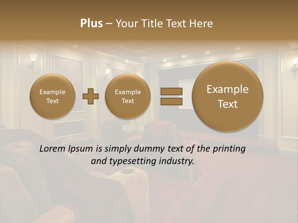 Home Carpet Living PowerPoint Template