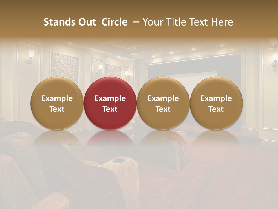 Home Carpet Living PowerPoint Template