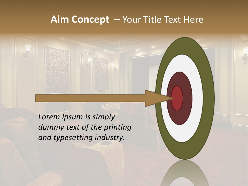 Home Carpet Living PowerPoint Template