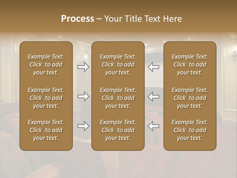 Home Carpet Living PowerPoint Template