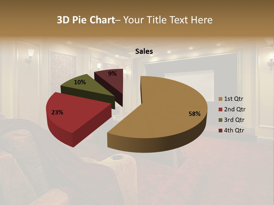 Home Carpet Living PowerPoint Template