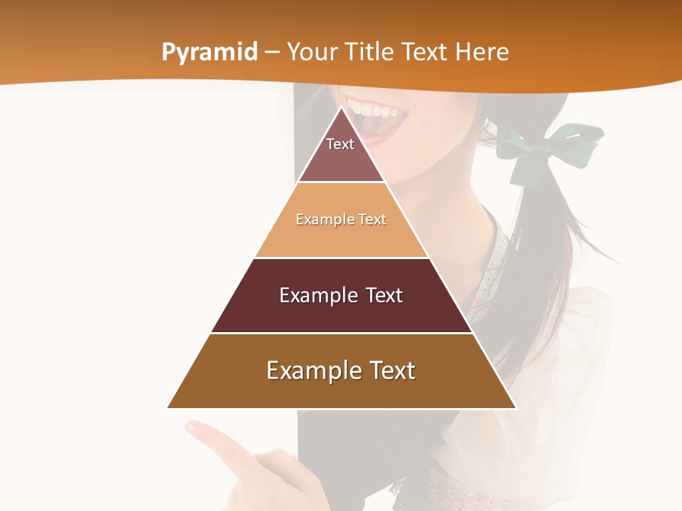 Person Female Cute PowerPoint Template