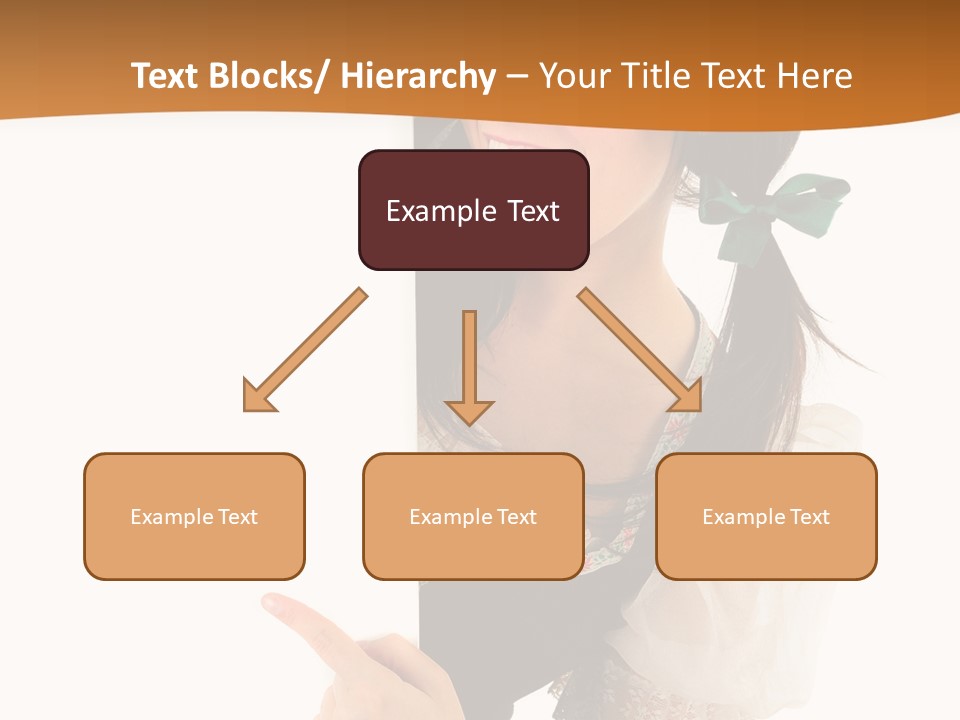 Person Female Cute PowerPoint Template