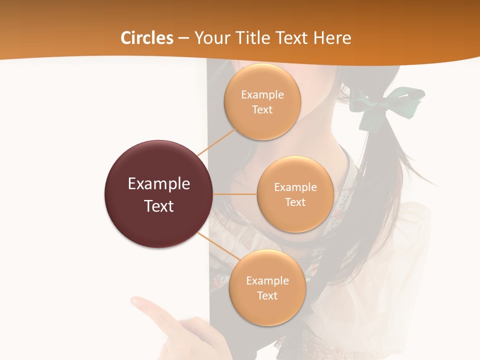 Person Female Cute PowerPoint Template