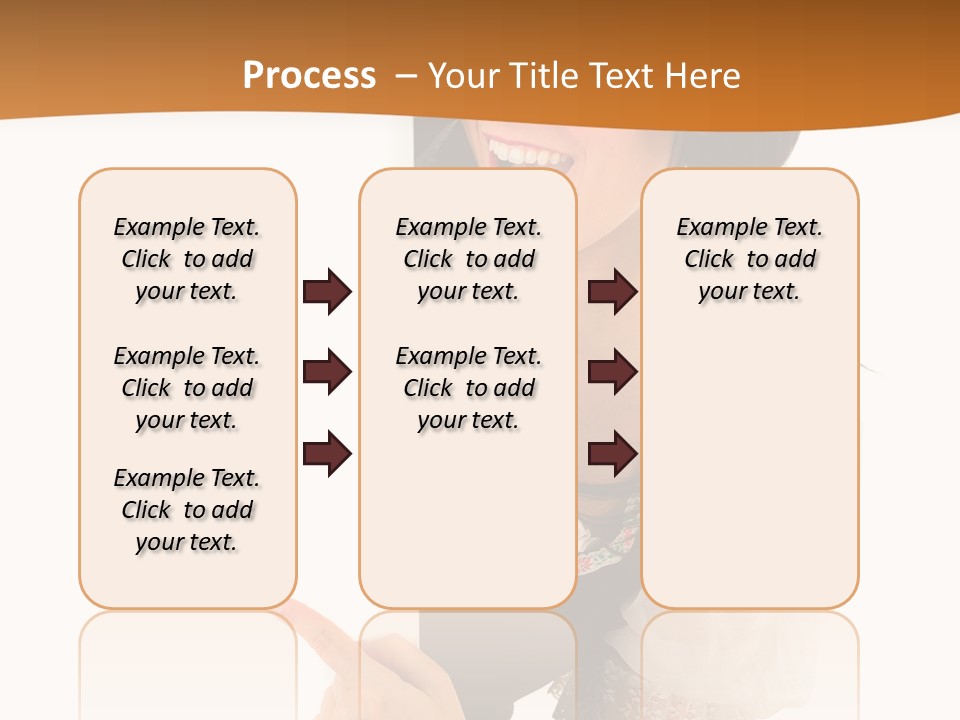 Person Female Cute PowerPoint Template