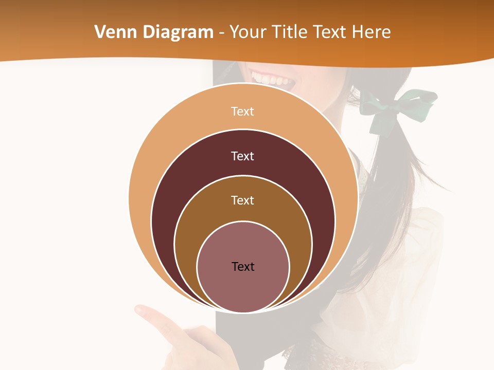 Person Female Cute PowerPoint Template