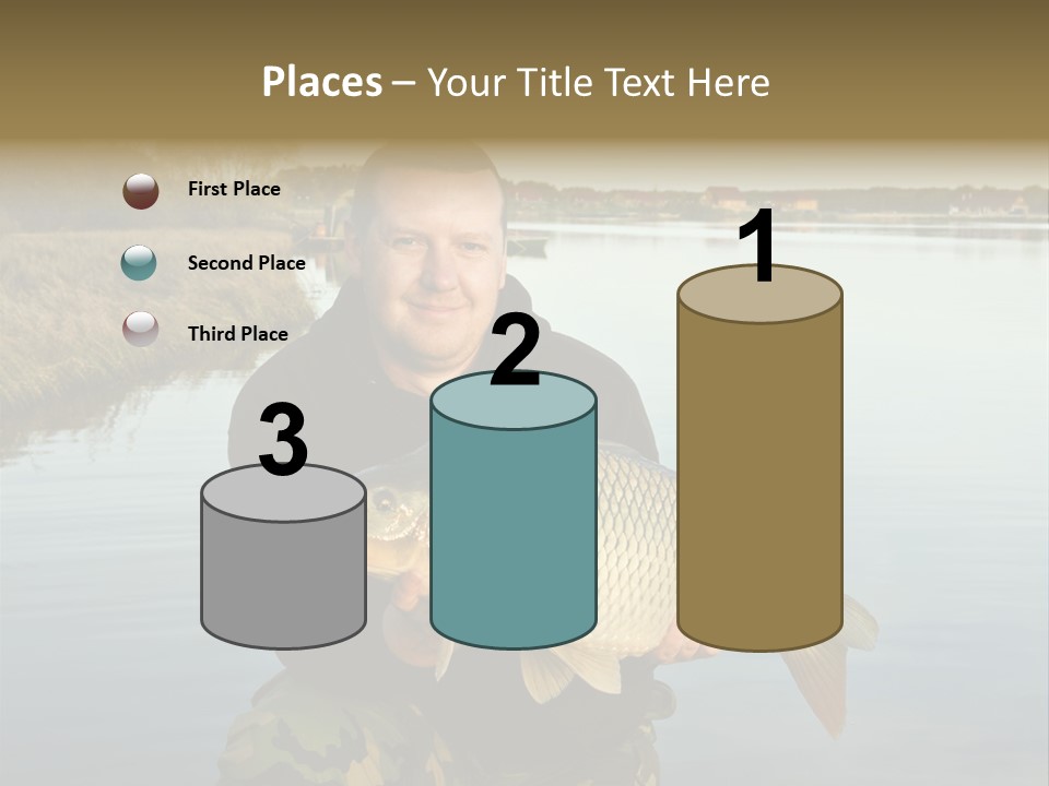 River Sport Fishing PowerPoint Template