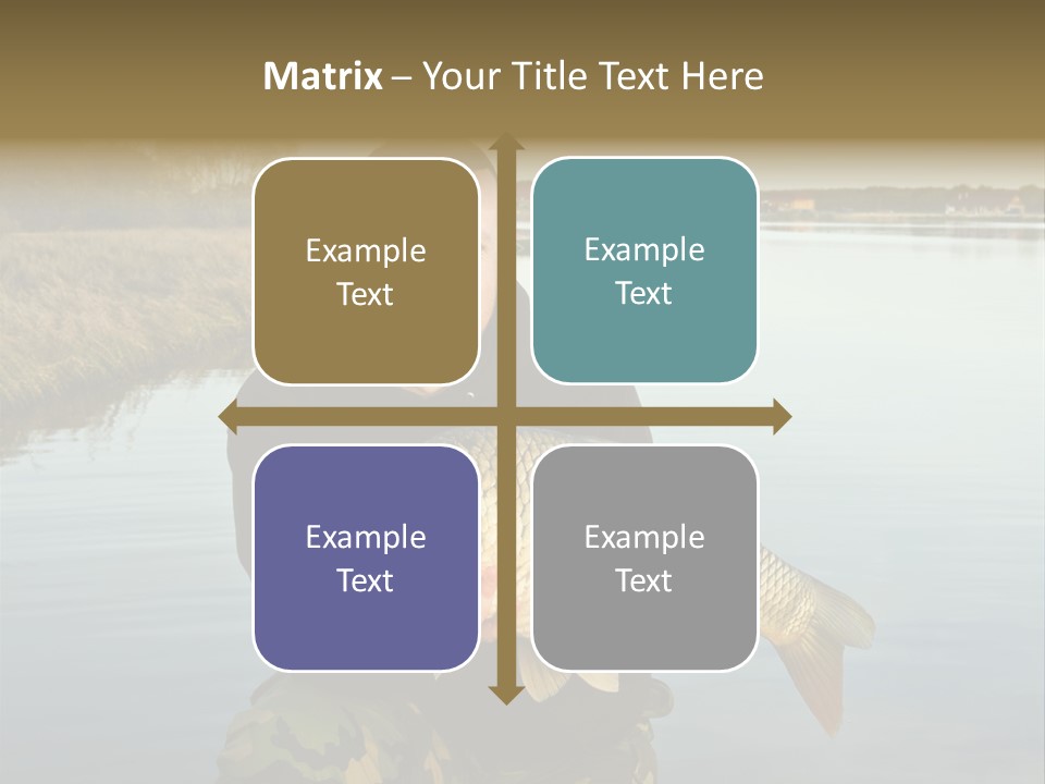 River Sport Fishing PowerPoint Template