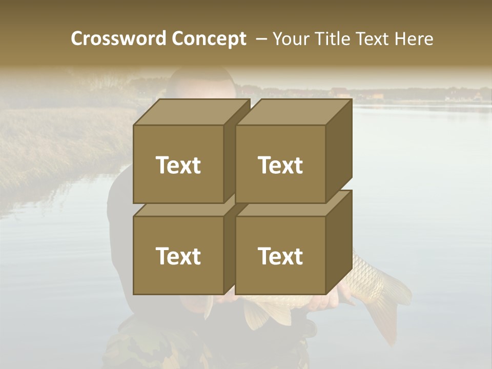 River Sport Fishing PowerPoint Template