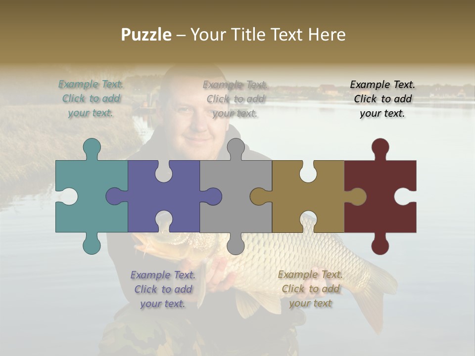 River Sport Fishing PowerPoint Template