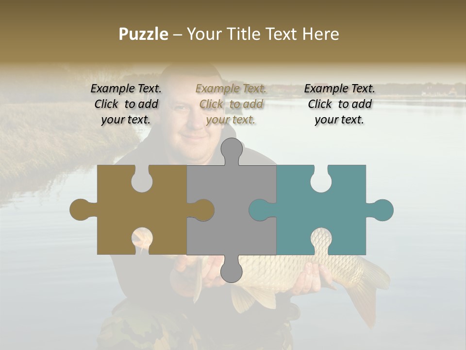 River Sport Fishing PowerPoint Template