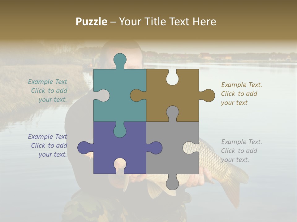 River Sport Fishing PowerPoint Template