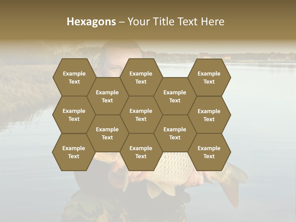 River Sport Fishing PowerPoint Template