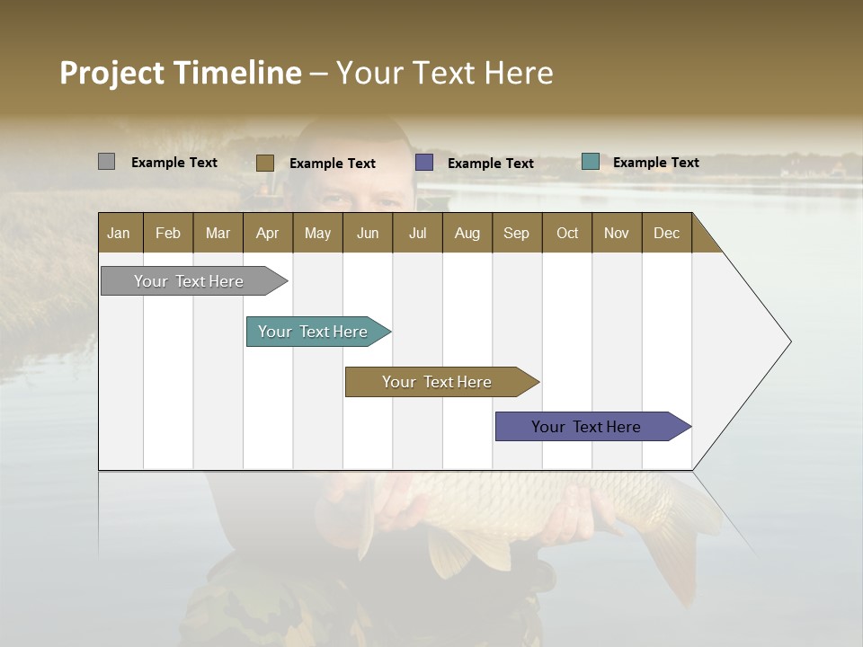 River Sport Fishing PowerPoint Template