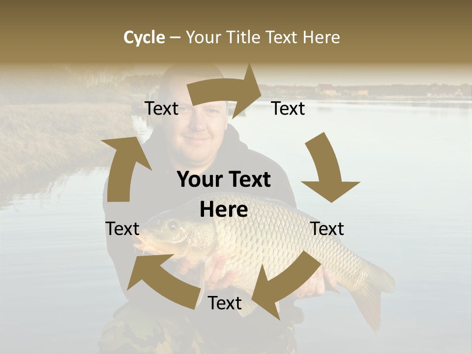 River Sport Fishing PowerPoint Template