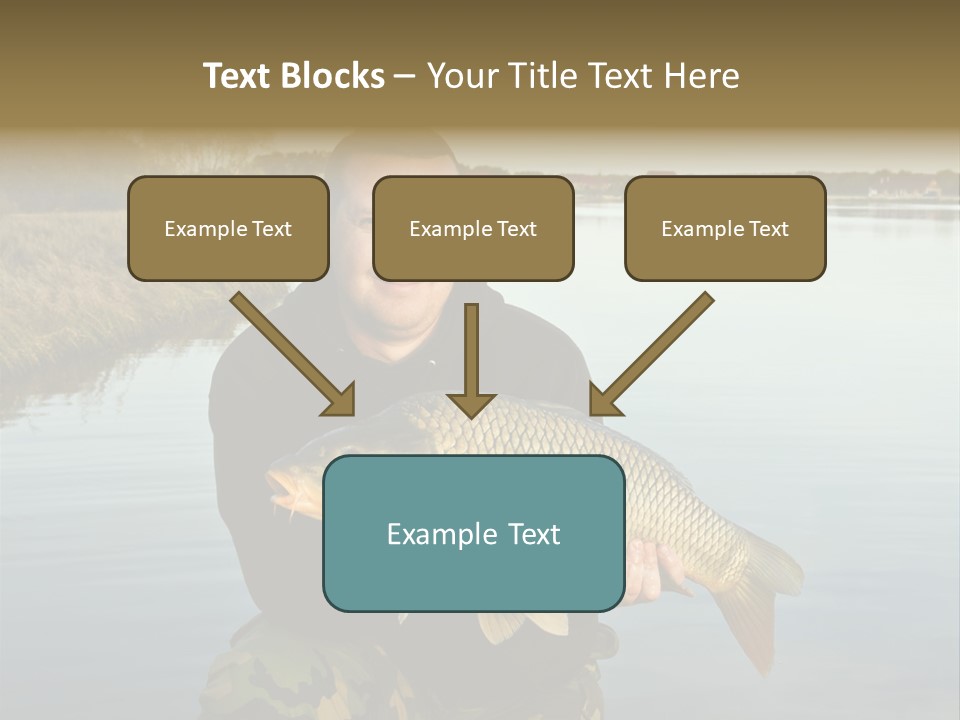 River Sport Fishing PowerPoint Template