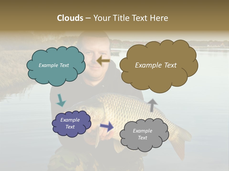 River Sport Fishing PowerPoint Template