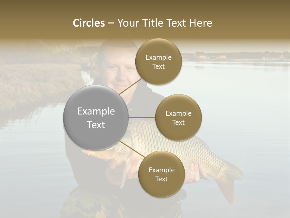River Sport Fishing PowerPoint Template