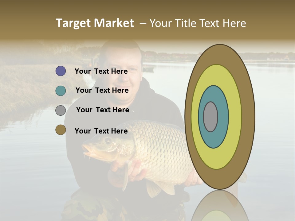 River Sport Fishing PowerPoint Template
