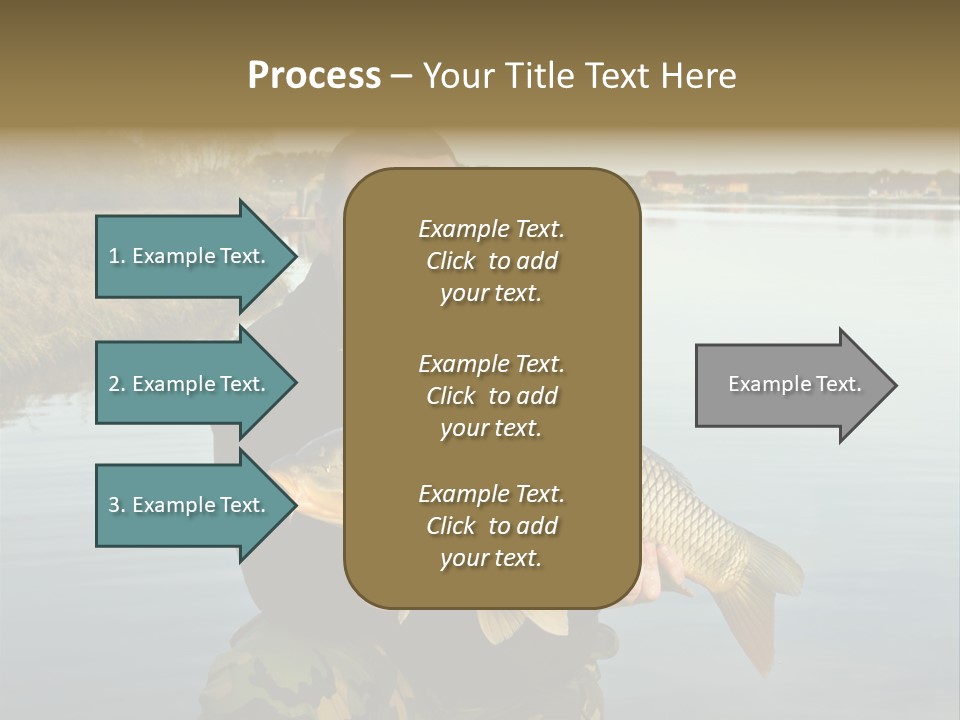 River Sport Fishing PowerPoint Template