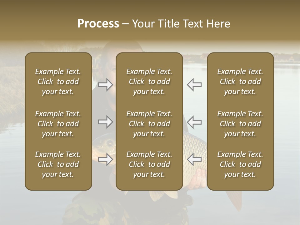 River Sport Fishing PowerPoint Template