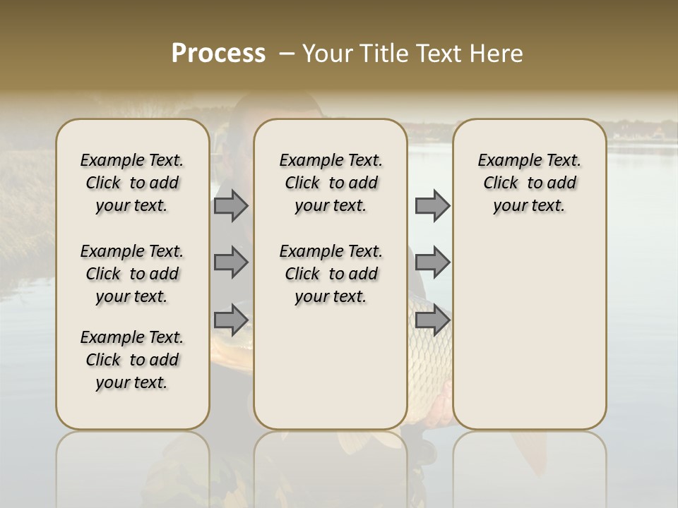 River Sport Fishing PowerPoint Template