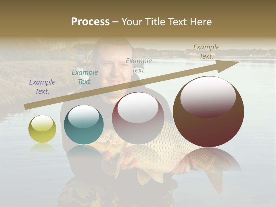 River Sport Fishing PowerPoint Template