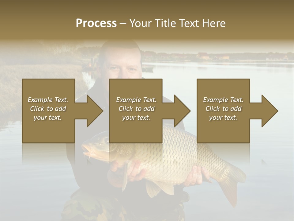 River Sport Fishing PowerPoint Template