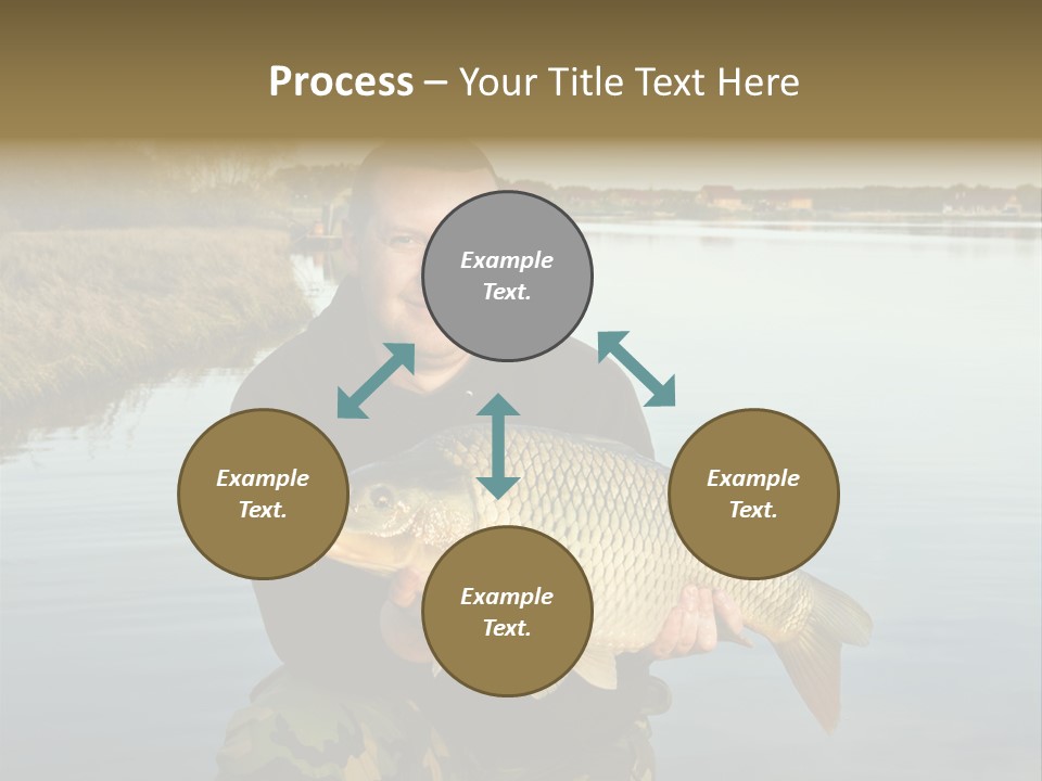 River Sport Fishing PowerPoint Template