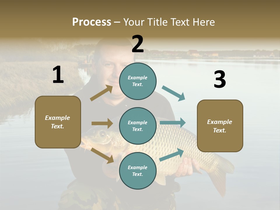 River Sport Fishing PowerPoint Template