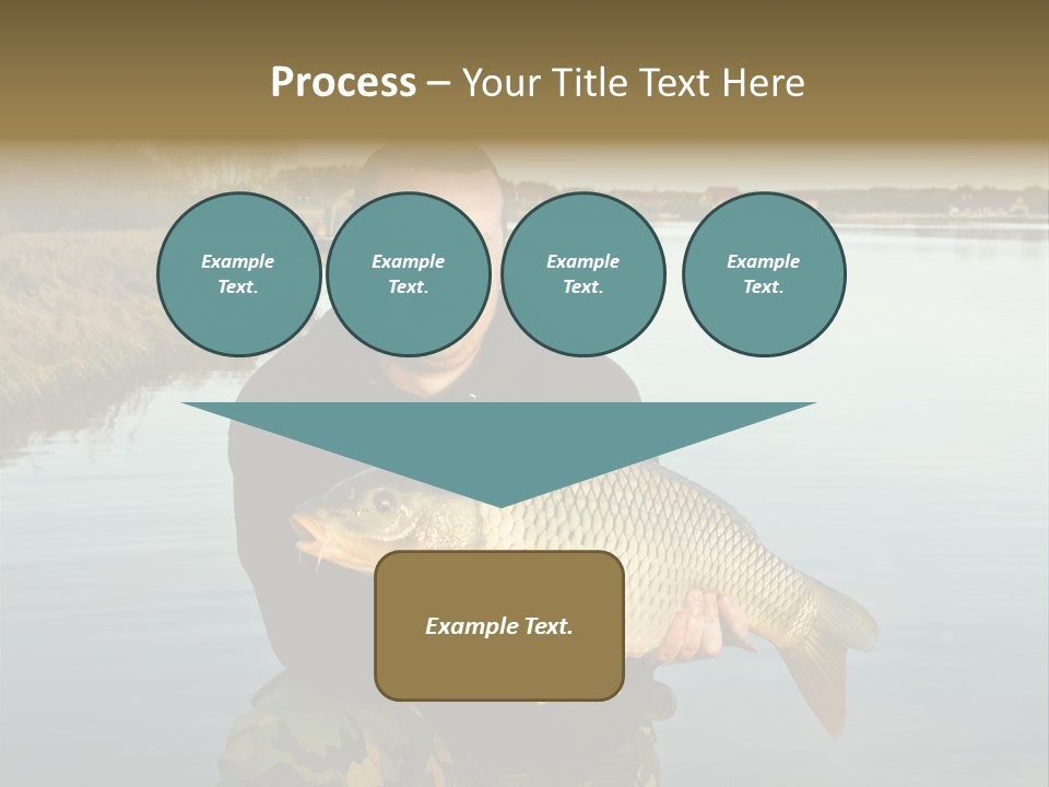River Sport Fishing PowerPoint Template