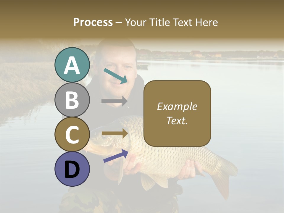 River Sport Fishing PowerPoint Template