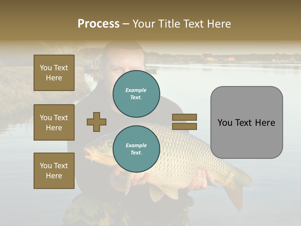 River Sport Fishing PowerPoint Template