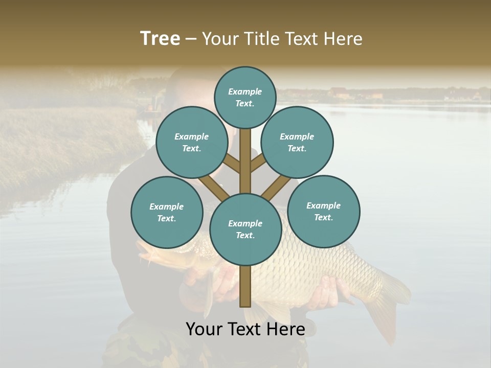 River Sport Fishing PowerPoint Template