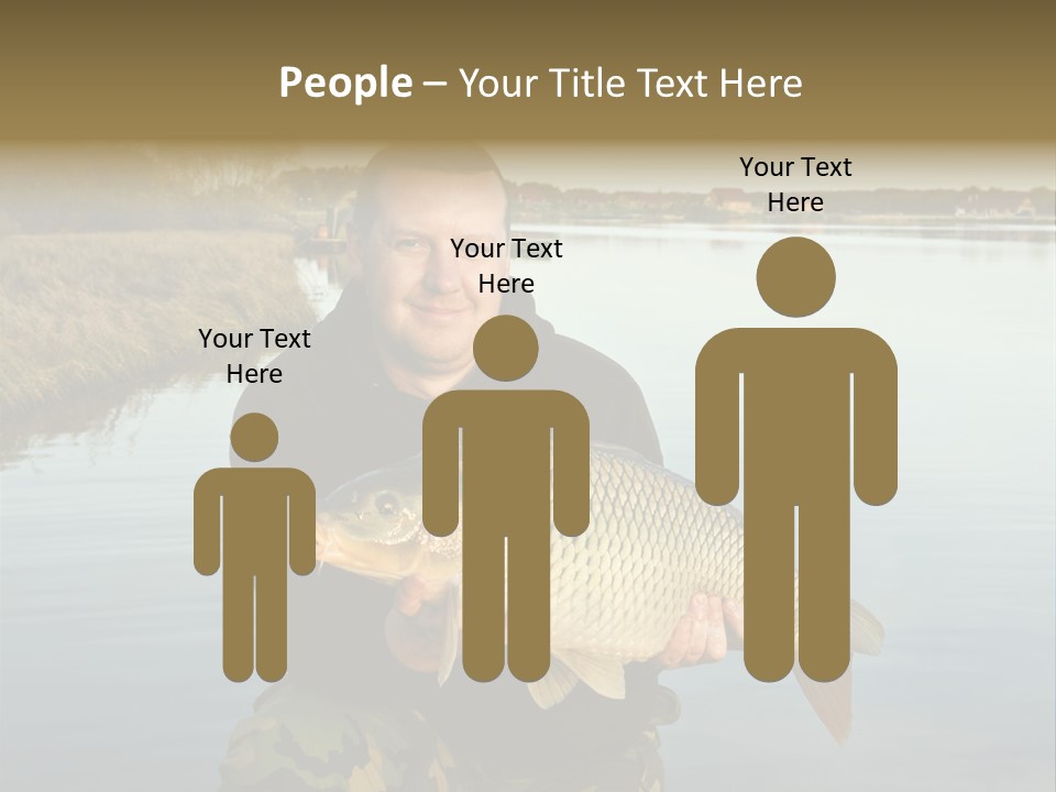 River Sport Fishing PowerPoint Template