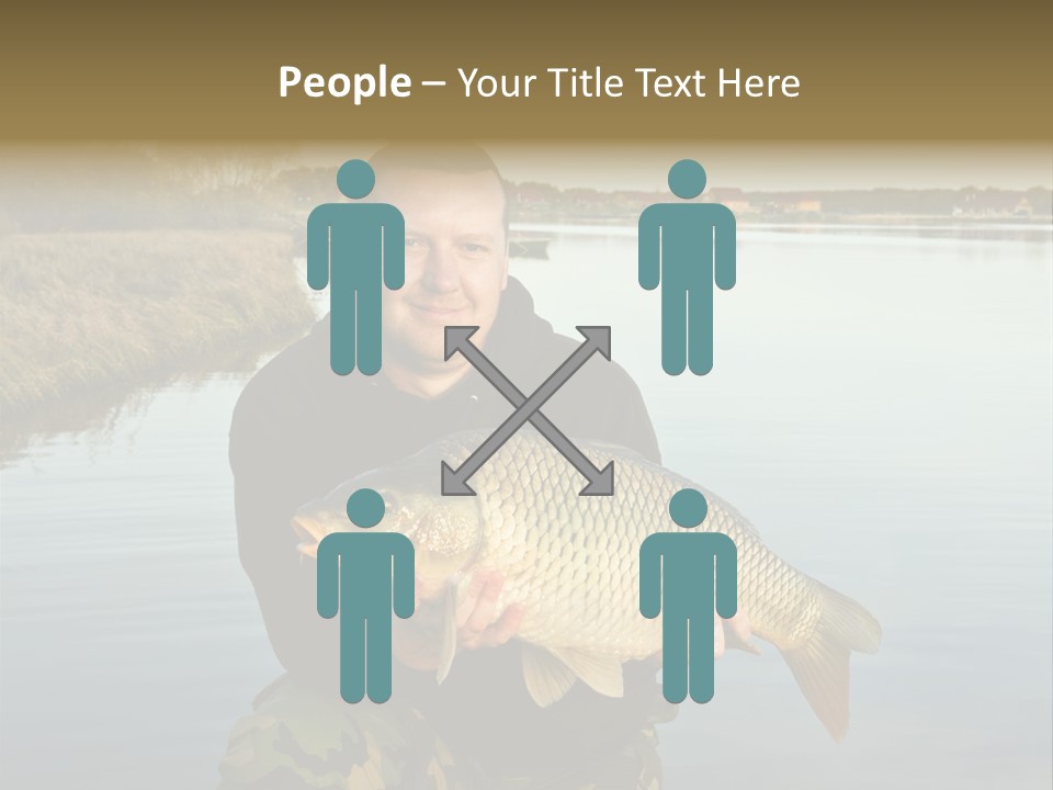 River Sport Fishing PowerPoint Template