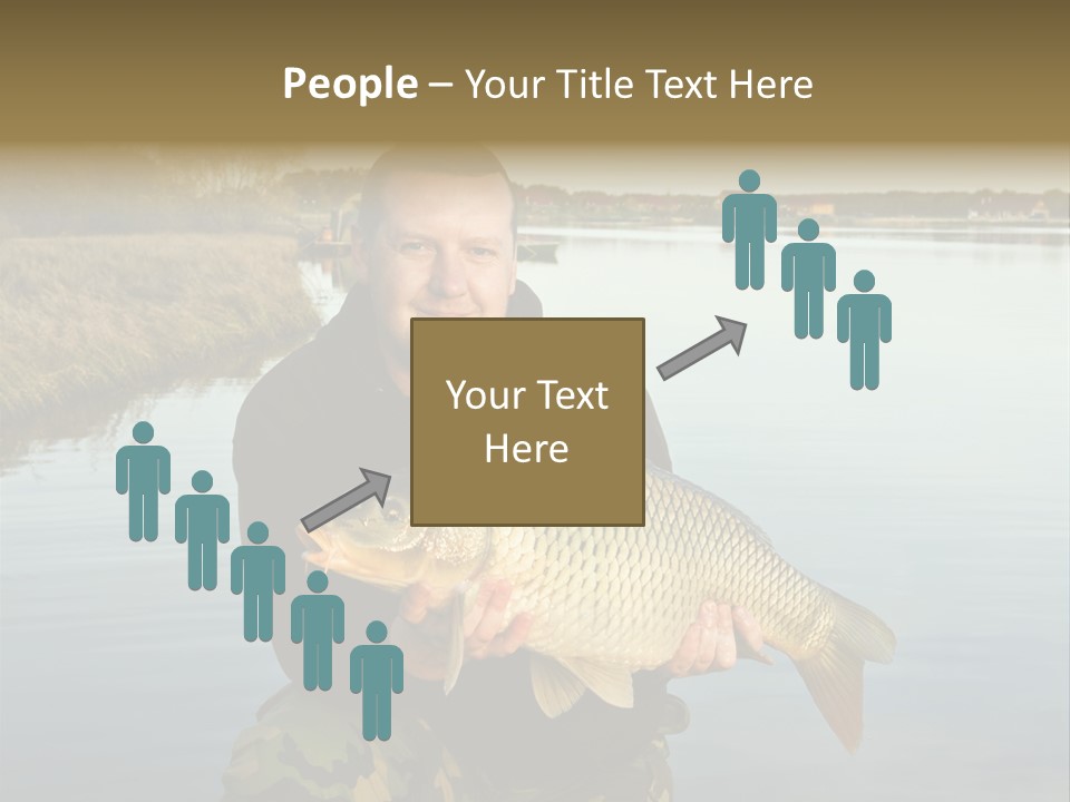 River Sport Fishing PowerPoint Template
