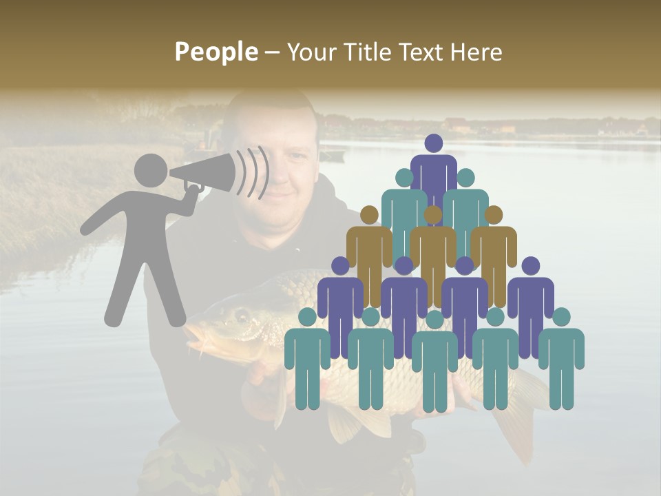 River Sport Fishing PowerPoint Template