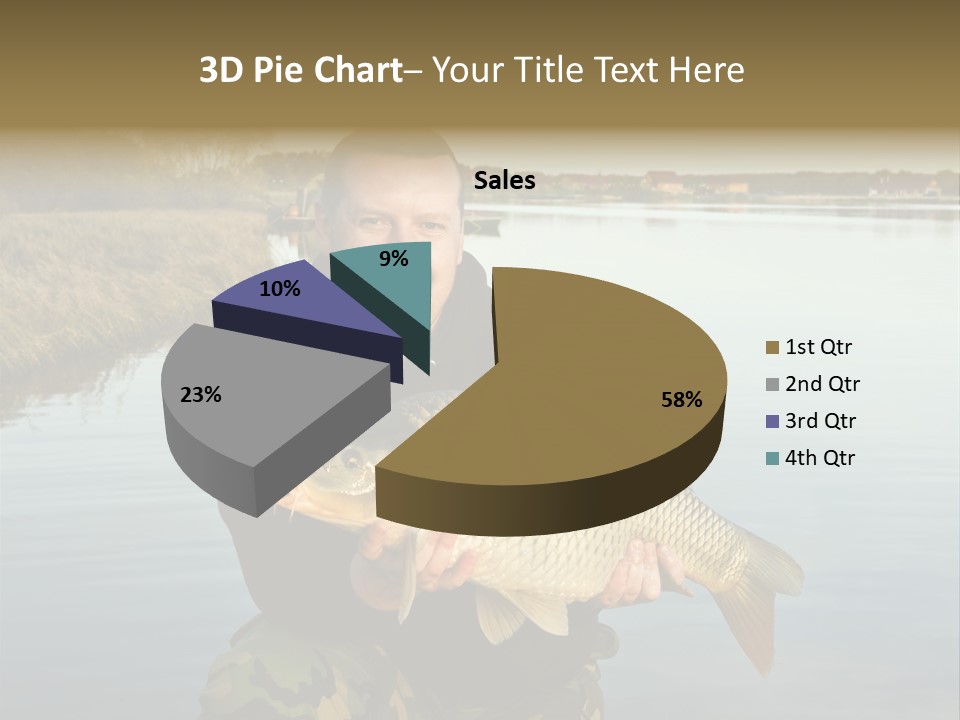 River Sport Fishing PowerPoint Template