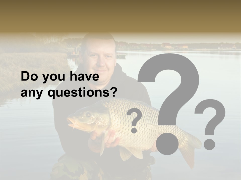 River Sport Fishing PowerPoint Template