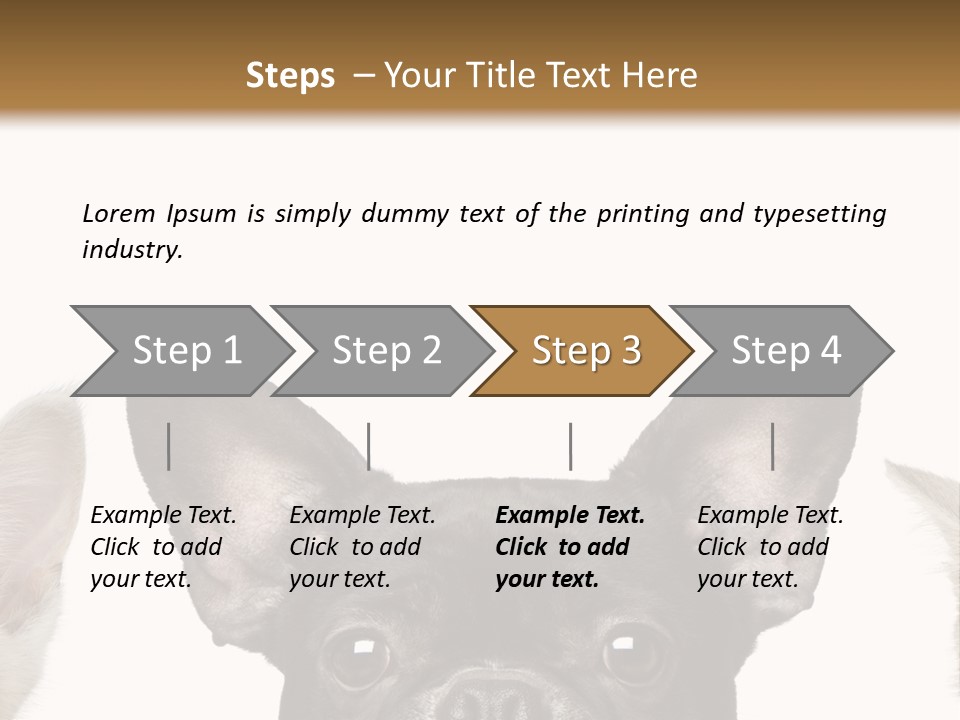 Indoors Pedigreed Studio PowerPoint Template